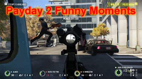 Payday 2 Funny Moments Video Game Loltage Episode 28 Youtube