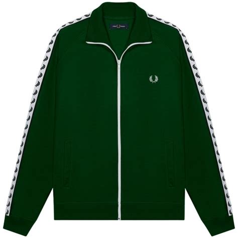 Fred Perry Taped Track Jacket Ivy J4620