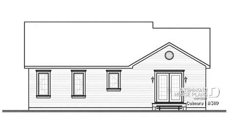 House Plan 2 Bedrooms 1 Bathrooms 3119 Drummond House Plans