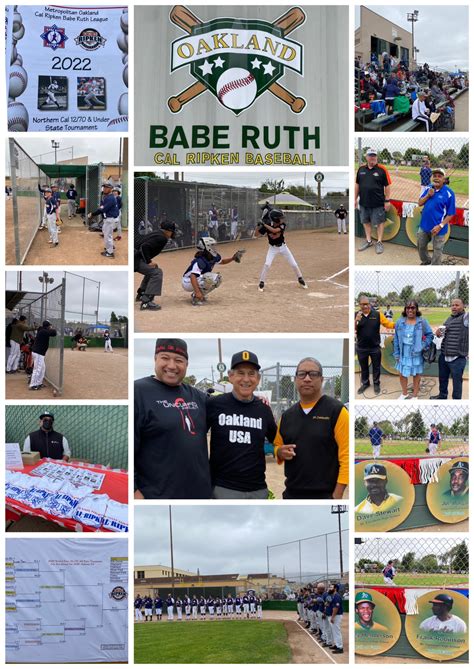 Noel Gallo On Twitter Oakland Babe Ruth Cal Ripken Baseball 12 Year