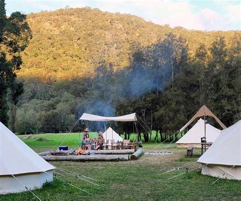 Glamping In Sydney Luxury Camping Glenworth Valley