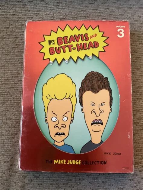 Beavis And Butt Head The Mike Judge Collection Vol 3 Dvd Used 800 Picclick