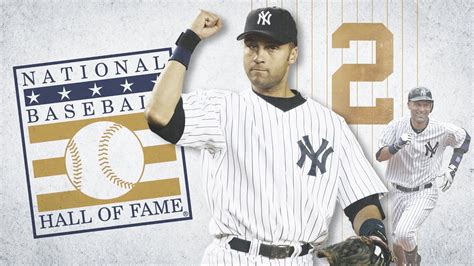 Derek Jeter Hall Of Fame Class Of New York Yankees Allstar Baseball News