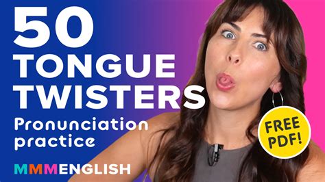 50 Tongue Twisters In English For Pronunciation Practice Mmmenglish