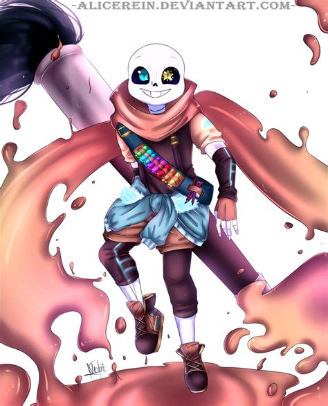 Ink Sans By Alicerein On Deviantart