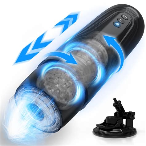 Buy Automatic Male Masturbator Cup With 7 Thrusting And Rotating Modes Hands Free Electric Pocket