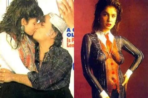 Mahesh Pooja Bhatt Kiss पूजा भटने वडिलांना किस करत केले होते फोटोशूट