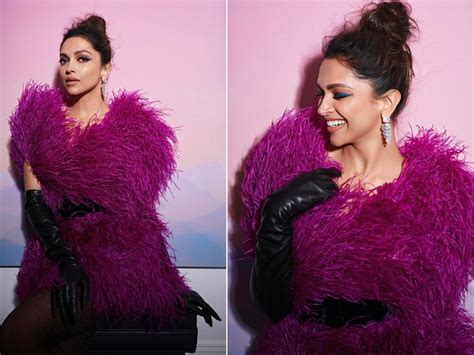 Deepika Padukone Looks Dreamy In Purple Outfit At Oscars 2023 After