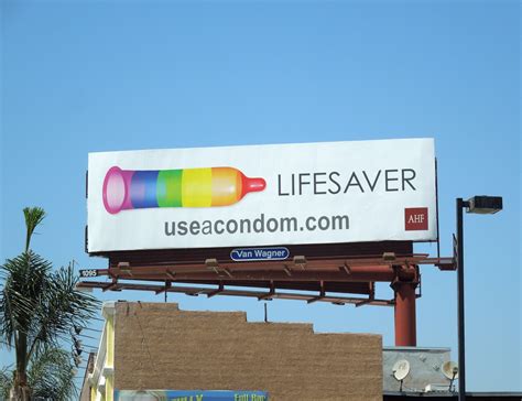 Daily Billboard Safe Sex Condom Billboards Advertising For Movies