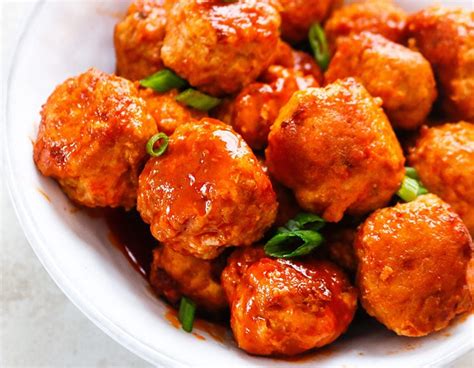 Firecracker Chicken Or Turkey Meatballs — Get Your Lean On