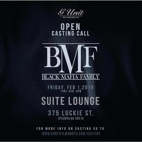 50 Cent Announces Open Casting Call In Atl For ‘bmf Movie The Source