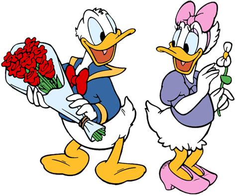 Donald Daisy Flowerspng 521×432 Pixels Donald And Daisy Duck Disney