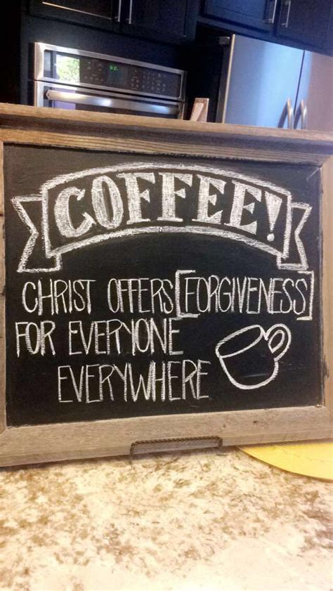 Coffee Shop Chalkboard Design Christian Quotes Interior Home Design