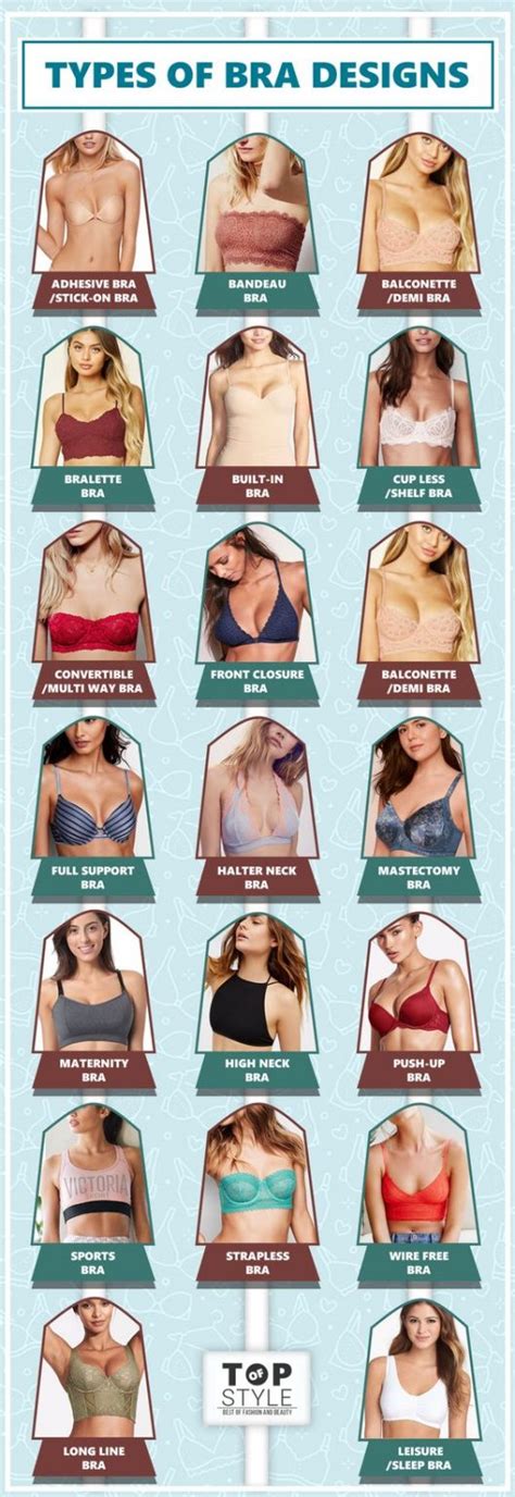 50 Types Of Bra Designs You Really Dont Know Topofstyle Blog