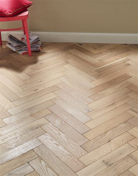 Oxford Herringbone Bavarian Oak Engineered Wood Flooring Engineered