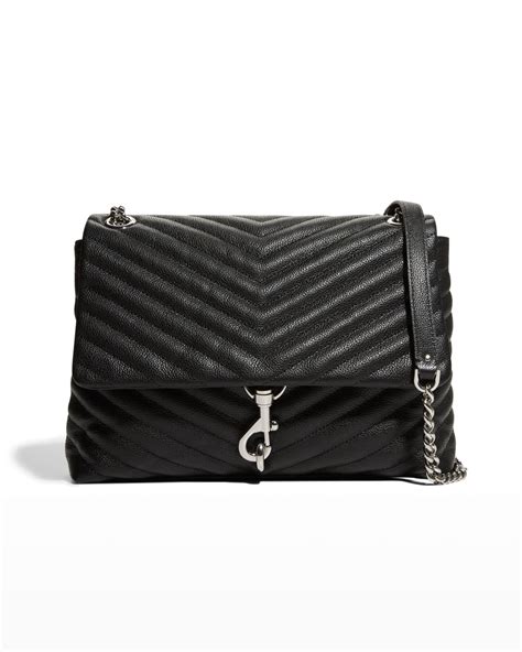 Rebecca Minkoff Edie Quilted Leather Flap Shoulder Bag Neiman Marcus