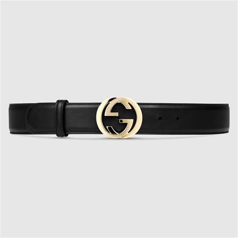 Gucci Belt With Interlocking G Buckle Gucci Leather Belt Gucci Belt