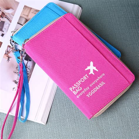 Oxford Travel Wallet Passport Holder Waterproof Cover Passport Women