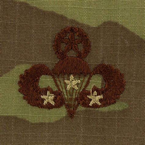 Air Force Master Combat Parachutist Badges Embroidered Ocp Usamm