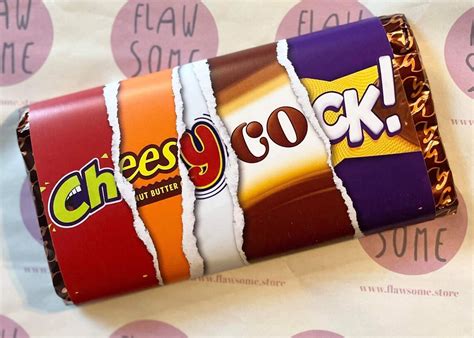 Novelty Chocolate Bar Wrappers G L Etsy