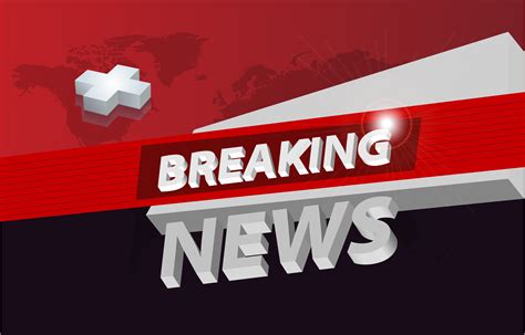 Graphical 3d Breaking News Background Concept Series 04 609128 Vector