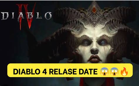 Diablo 4 Release Date And Time When Does Early Access Begin For Diablo