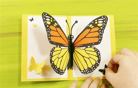 Pop Up Butterfly Card 12 Jennifer Maker