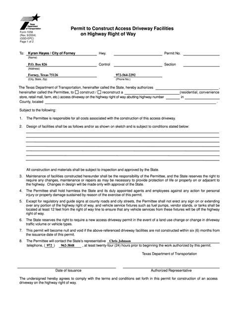 Txdot Form 1058 Fill Out And Sign Online Dochub