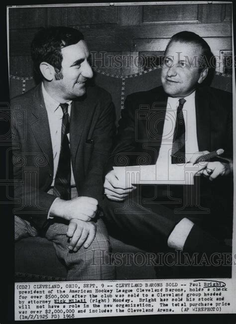 Latest information about nick paul updated on march 18, 2021. 1968 Press Photo Paul Bright, Hockey, Cleveland Barons ...