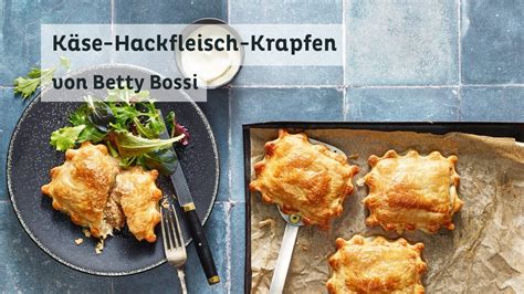 K Se Hackfleisch Krapfen Rezept Von Betty Bossi Youtube