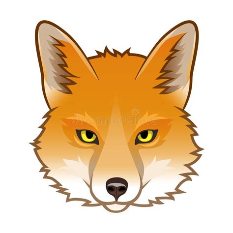 Fox Head Stock Vector Illustration Of Animal Head Eyes 30451223