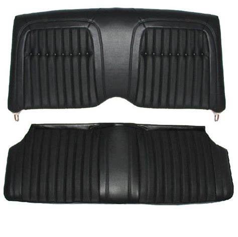 1969 Camaro Convertible Deluxe Interior Comfortweave Rear Seat Covers