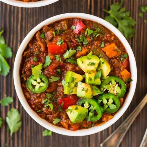 You can add corn, beans, or peas and you could top with cheese, says recipe creator tammy doerr. Instant Pot Paleo Chili | Paleo chili, Instant pot paleo, Beef recipes