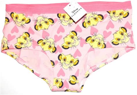 Lion King Knickers Simba Panties Disney Leopard Print Womens Uk Sizes 6