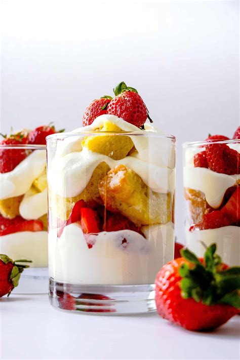 Strawberry Shortcake Parfaits Layers Of Happiness