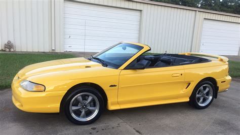 1998 Ford Mustang Gt Convertible T1451 Dallas 2018