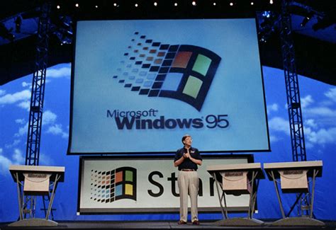 Microsoft Releases Windows 95 Event Computing History