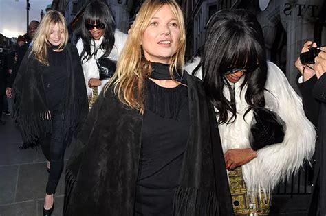 Kate Moss And Naomi Campbell Set The Pace With Yet Another Outing