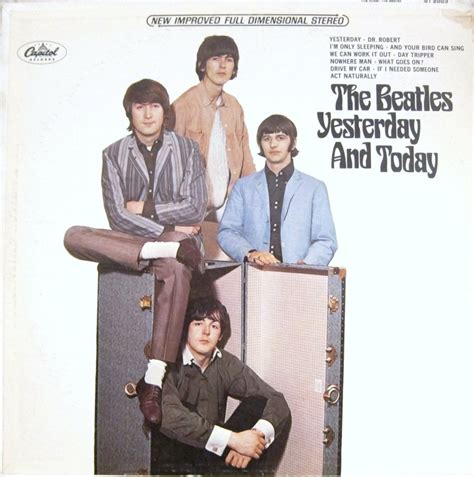 The Beatles Yesterday And Today Trunk Cover Every Record Tells A Story