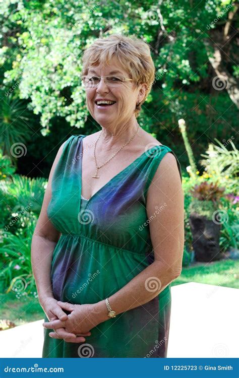 Mature Woman Stock Image Image Of Mature Face Casual 12225723
