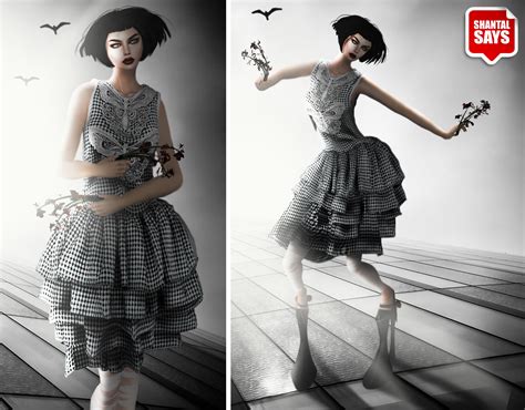 wallpaper clothing fashion model shoulder girl black and white joint fashion design