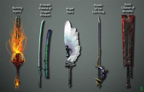 2 Handed Swords By Dinmoney On Deviantart