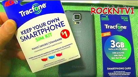 Tracfone Activation Sim Kit Howto Setup Byop Smartphone Youtube