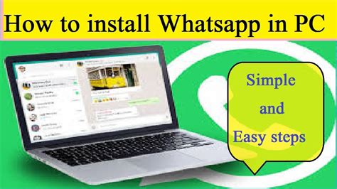 How To Install And Use Whatsapp On Laptop Simple Method Inflating