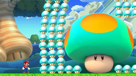 Can Mario Collect 999 Ice Mushrooms And Mega Ice Mushrooms In New Super