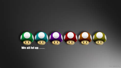 69 Mario Mushroom Wallpaper