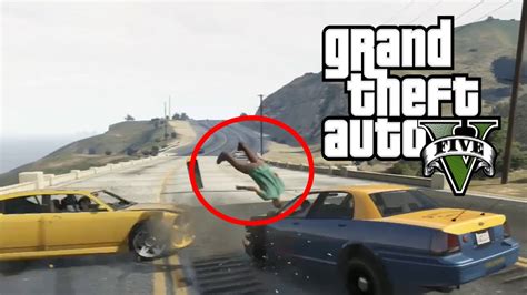 Best Car Crash Compilation 3 In Grand Theft Auto 5 Gta V Youtube