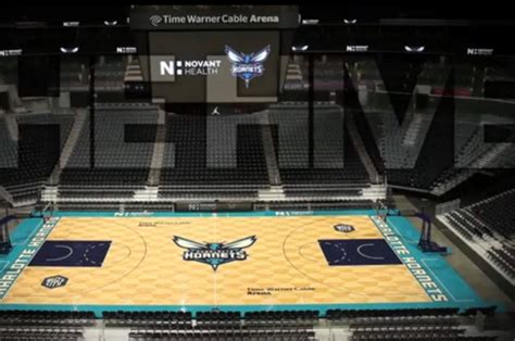 Charlotte hornets, charlotte, north carolina. Charlotte Hornets Show off New Basketball Court at 'The ...