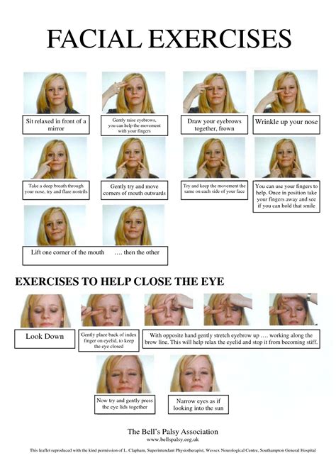 Pin By Cheryl Butler On Education Facial Exercises Bells Palsy Face