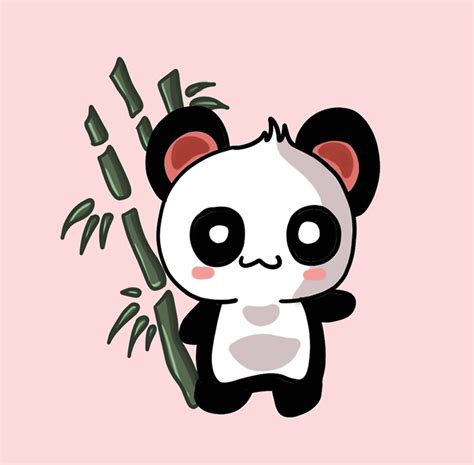 Panda Kawaii Posters By Belindafrs Redbubble
